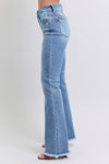 Judy Blue Bootcut with Fray Hem