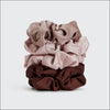 Satin Sleep Scrunchies - 5 pc