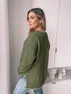 Green Pullover Sweater