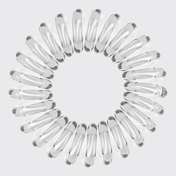 Spiral Hair Ties - Clear