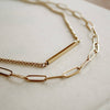 Estelle Necklace: Gold