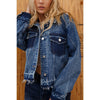 Cline Boyfriend Crop Jean Jacket