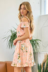 Off the Shoulder Floral Dress