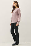 IRIS HORIZONTAL RIBBED SWEATER