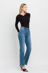 High Rise Straight Jeans