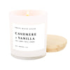 Cashmere and Vanilla 11 oz Soy Candle