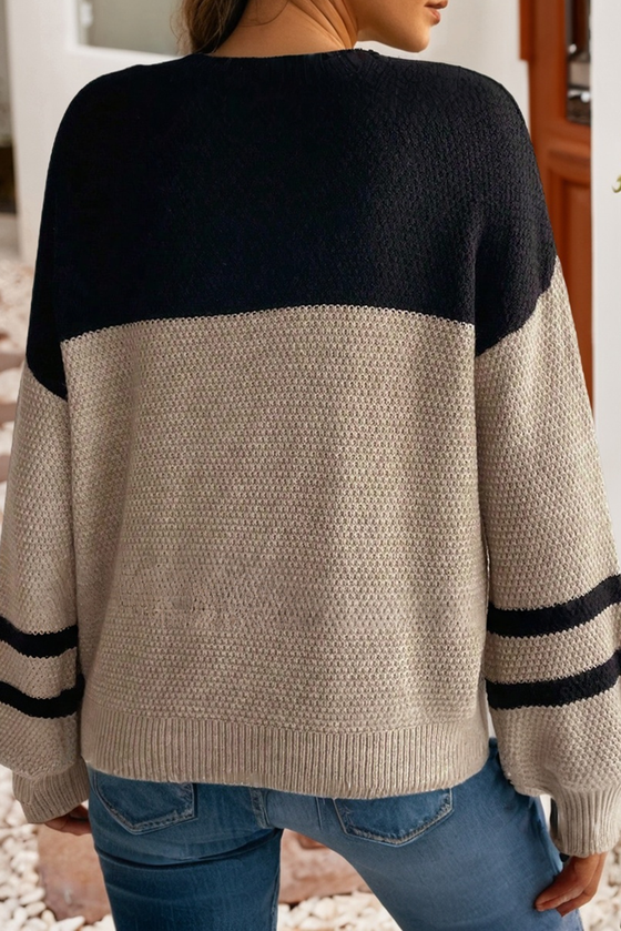 Color Block Sweater