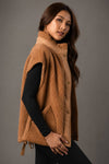 Camel Fleece Vest | Panache
