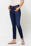 High Rise Ankle Skinny Jeans