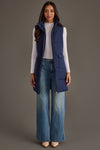 Panache Long Vest | Navy
