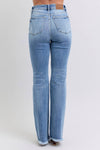 Judy Blue Bootcut with Fray Hem