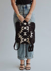 Black & Cream Aztec Backpack