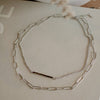 Estelle Necklace: Silver