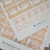 Gold Foil Bible Tabs - Carnation
