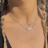 Heavenly Cross Choker: Silver