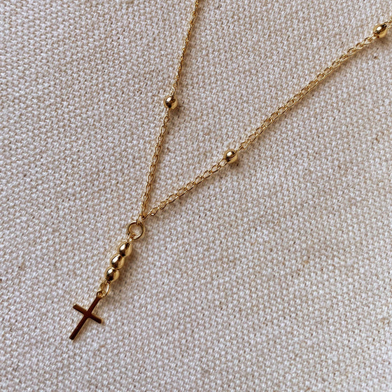 Simple Cross Necklace