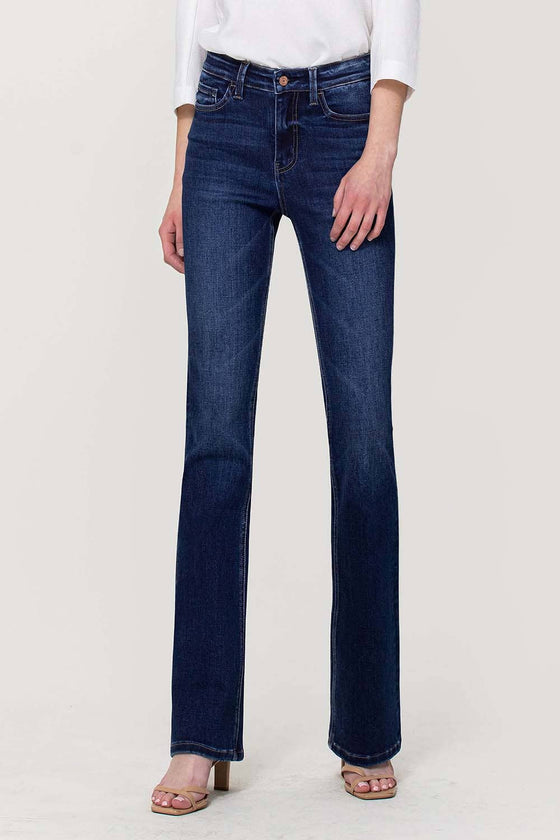 High Rise Bootcut Jeans