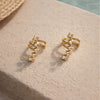 Luxe Gold & Rhinestone Ear Cuff