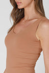 Reversible Tank Top: Mocha Mousse