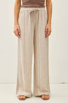 Striped Linen Pants