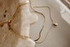 Margaret Necklace: Gold