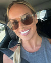 Skye Sunglasses: Champagne