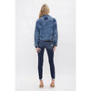 Cline Boyfriend Crop Jean Jacket