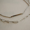 Estelle Necklace: Silver