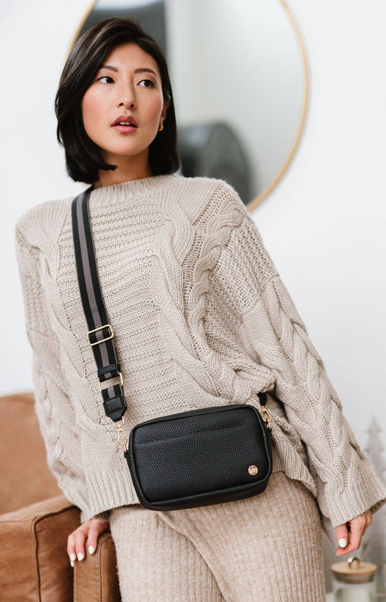 Black Willow Crossbody Bag