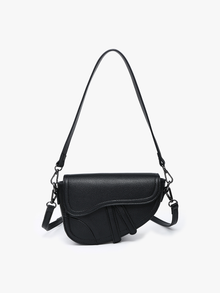  Marisol Asymmetrical Crossbody/Saddle Bag