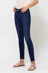 High Rise Ankle Skinny Jeans