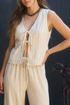 Pinstripe Vest