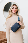 Navy Willow Crossbody Bags
