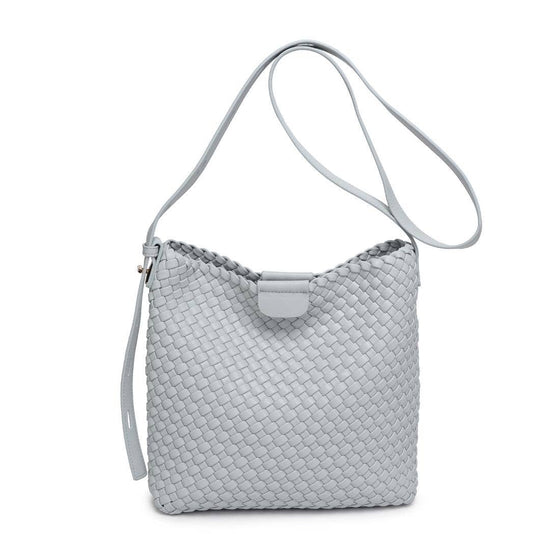 Isadora Bucket Bag: Ice Blue