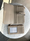 Macy Snap Wallet + Removable Cardholder: Parchment
