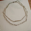 Estelle Necklace: Silver