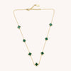 Green Mini Flora Necklace