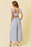 Stripe Wide Leg Jumpsuit