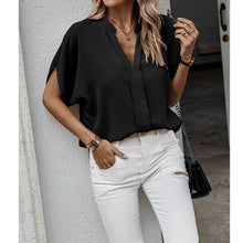  V Neck Half Sleeve Blouse