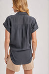 Lexie Button Up | Ash