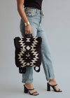 Black & Cream Aztec Backpack