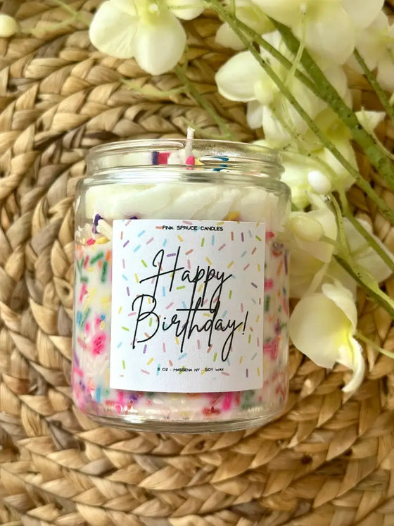 Sprinkle Birthday Candle