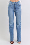 Judy Blue Bootcut with Fray Hem
