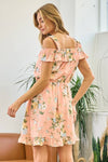 Off the Shoulder Floral Dress