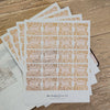 Gold Foil Bible Tabs - Carnation