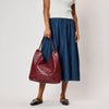 Ezia Hobo | Burgundy