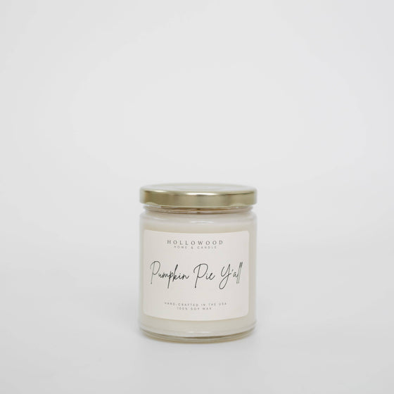 Pumpkin Pie Y'all Candle