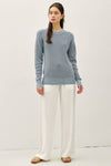 Be Cool Waffle Knit Sweater