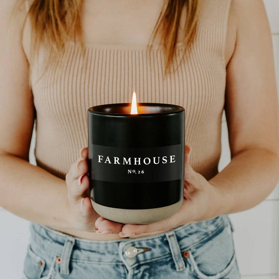 Farmhouse 12 oz Soy Candle