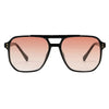Skye Sunglasses: Black/Rose